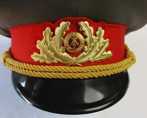 DDR Schirmmütze NVA Landstreitkräfte Volksarmee General Größe 56 (103115)