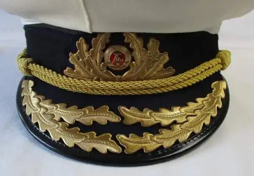 DDR Schirmmütze NVA Marine Volksmarine Admiral Größe 56 (103264)