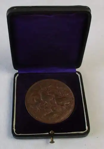 BRONZENE STAATSPREISMEDAILLE 1887 FÜR LEISTUNGEN IN DER GEFLÜGELZUCHT (167877)