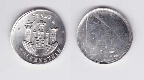Probeabschlag DDR Medaille Bergstadt Wolkenstein Erzgebirge (154191)