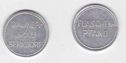 Flaschenpfand Biermarke Aluminium Dauner Bräu Berndorf (102178)