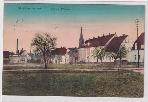 35147 Ak Gräfenhainichen vor der Pfordte 1918