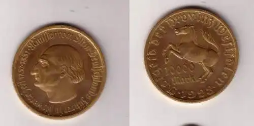 10000 Mark Notgeld der Provinz Westfalen 1923 Jäger N 20a (106678)