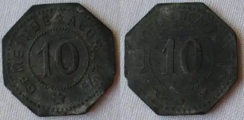 10 Pfennig Notgeld Gemeinde Zaborze in Schlesien um1918 (163474)