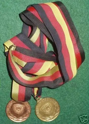 DDR Medaillen ADMV Bezirksmeisterschaften Gold Bronze