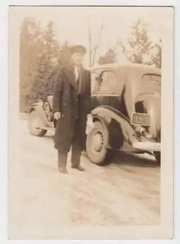 45600 Original Foto altes Auto um 1930