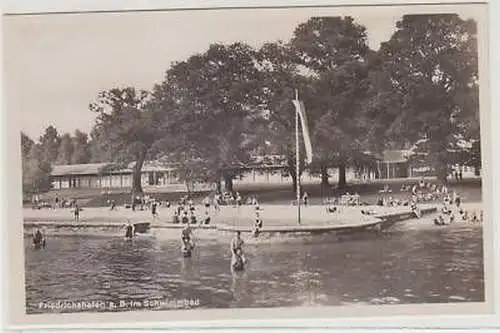 43725 Ak Friedrichshafen am Bodensee im Schwimmbad 1940