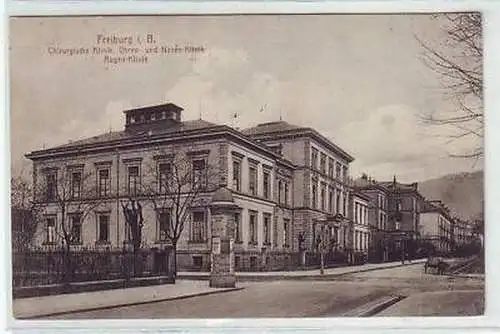45141 Feldpost Ak Freiburg im Breisgau Klinik 1915