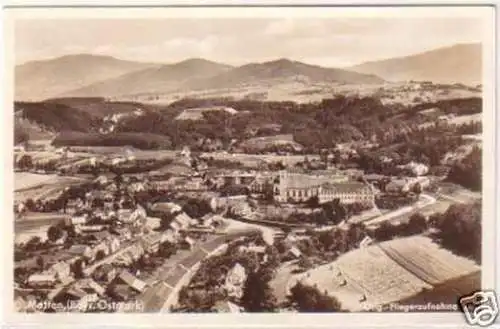 24432 Ak Metten Original Fliegeraufnahme um 1940