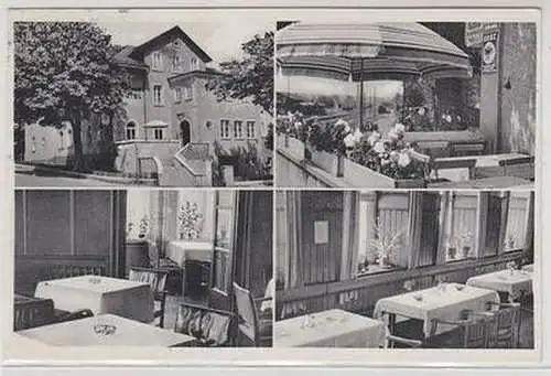 23201 Ak Rehau Oberfranken Bahnhofhotel 1963