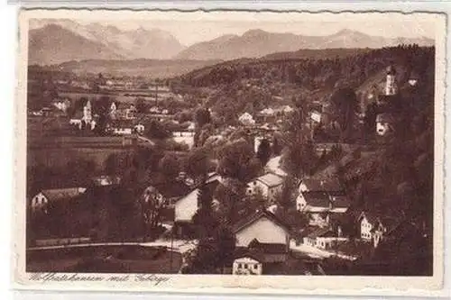 59175 Ak Wolfratshausen mit Gebirge 1929