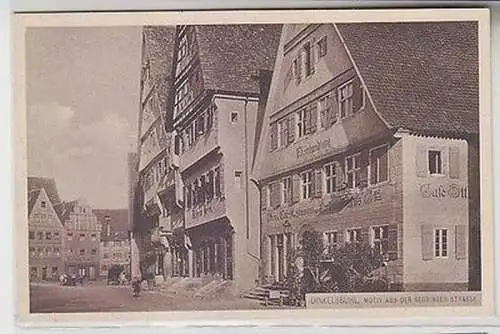 65400 Ak Dinkelsbühl Motiv aus der Segringer Strasse um 1930