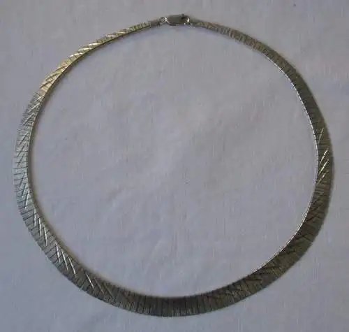 hochwertige italienische 925er Sterling Silber Kette mit Verzierung (111016)