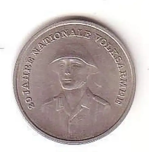 DDR Gedenk Münze 10 Mark 20 Jahre NVA 1976 Volksarmee