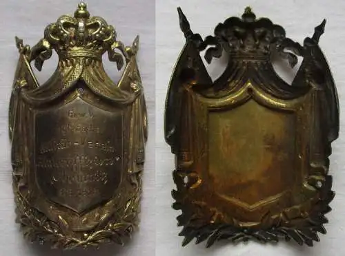 rarer Fahnen Stocknagel K.S.Militärverein Unteroffiziere Chemnitz 1912 (119159)