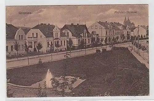 63485 Ak Gransee Mühlenstrasse um 1930