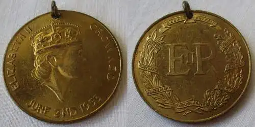 Krönungsmedaille 1953 Elizabeth II 2. Juni Crowned Great Britain (116155)