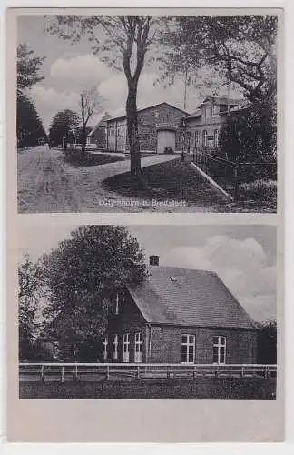 88413 Feldpost AK Lütjenholm bei Bredstedt - Gastwirtschaft 1943