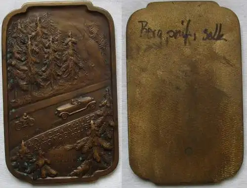ADAC Plakette Zwickauer Automobilclub Bergprüfungsfahrt Bockau 9.8.1925 (160761)