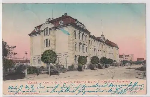 36242 AK Borna - Kaserne der 3. und 5. Eskadron des K.S. Karabinier-Regiments