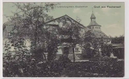 907400 AK Gruß aus Fischerwall - Erholungsheim Elisabethruh
