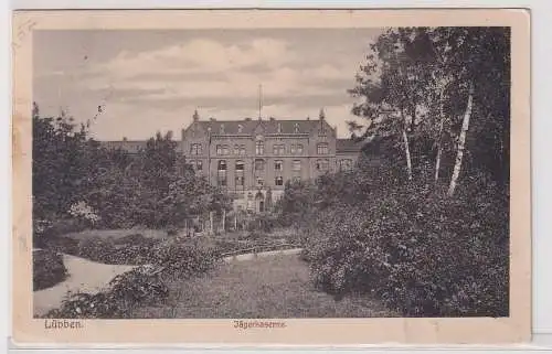 23314 Ak Lübben Jägerkaserne 1930