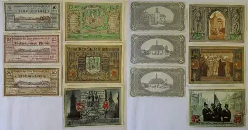 6 Banknoten Notgeld der Stadt Finsterwalde 1919/1921 (162716)