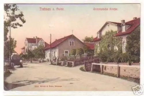 18846 Ak Trebsen a. Mulde Grimmaische Strasse 1912