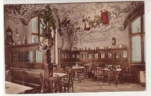 41200 Ak Geringswalde Rathaus Inneres um 1920