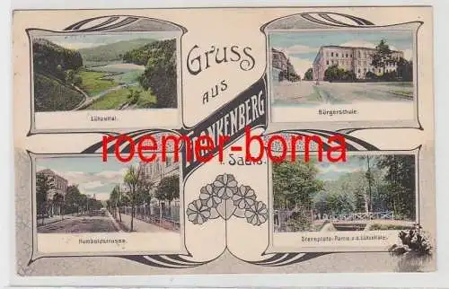 75425 Mehrbild Ak Gruss aus Frankenberg i. Sachs. Humboldtstrasse usw. 1905