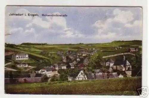 08155 Ak Jahnsdorf im Erzg. Meinersdorferstraße um 1930