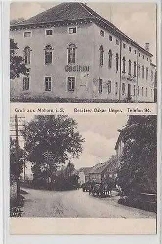 62249 Mehrbild Ak Gruß aus Mohorn in Sachsen Gasthaus 1925