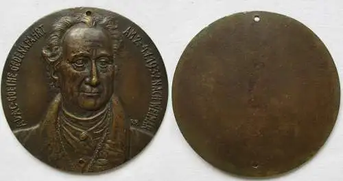 ADAC Bronze Plakette Goethe Gedenkfahrt nach Weimar 2.-4.7.1932 (106771)