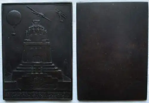 Bronze Plakette Leipziger Verein für Luftfahrt und Flugwesen e.V.  (166032)