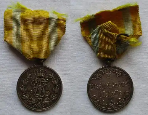 Sachsen Friedrich August Medaille Silber am Band (122421)