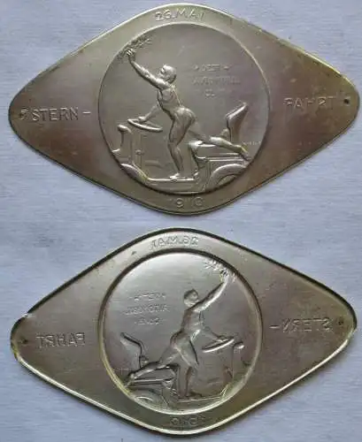 seltene Plakette Österreichischer Automobil Club Sternfahrt 26.Mai 1910 (146356)