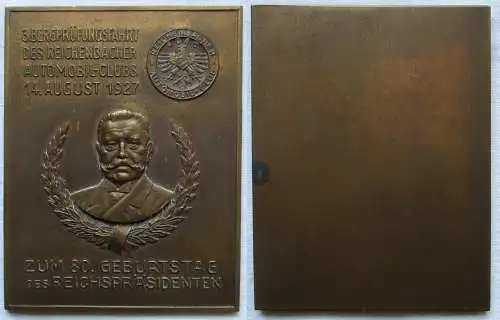 ADAC Plakette Bergprüfungsfahrt des Reichenbacher Automobil Clubs 1927 (165449)