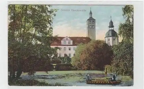 36810 Ak Schloss Heuckewalde Ruderboot 1913