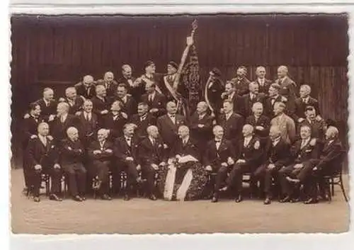 47844 Foto Ak Männergesangverein Döbeln um 1920