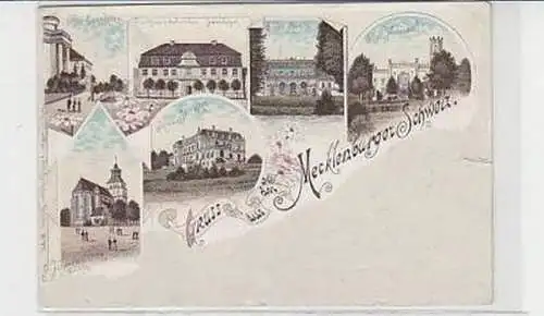 36366 Ak Lithographie Mecklenburger Schweiz 1898