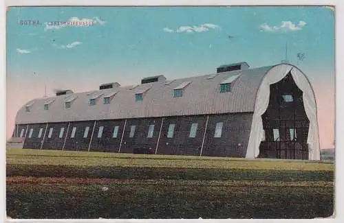 42714 Feldpost Ak Gotha Luftschiffhalle 1914