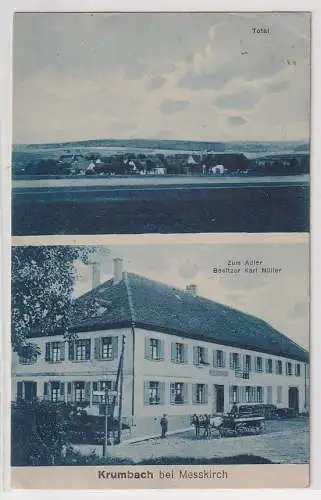 905288 Mehrbild Ak Krumbach bei Messkirch Gasthof zum Adler 1920