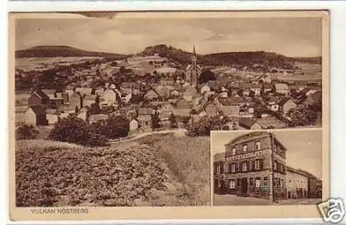 08279 Ak Eich mit Vulkan Nostberg Gasthof zur Post 1929