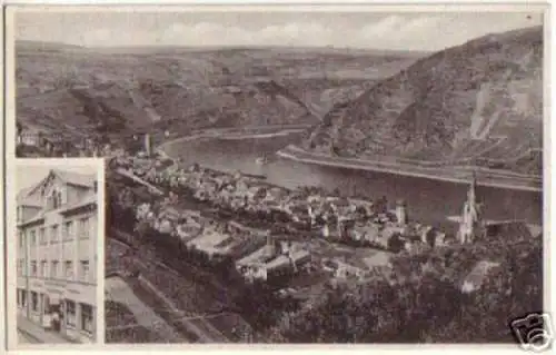 11002 Ak Oberwesel a. Rh. Konditorei Café um 1930