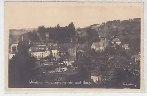 12273 Ak Montjoie Genesungsheim und Burg um 1930