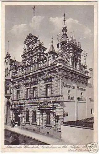 12227 Ak Rüdesheim Altdeutsche Weinstube um 1930
