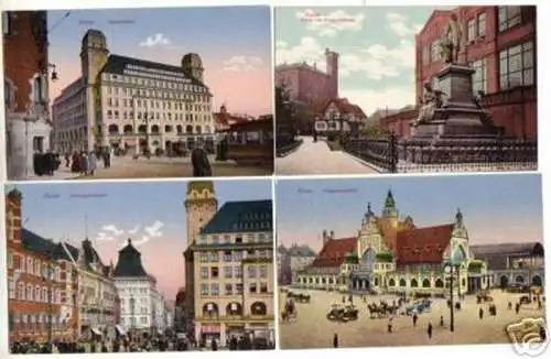 13384/4 Ak Essen Handelshof usw. um 1920
