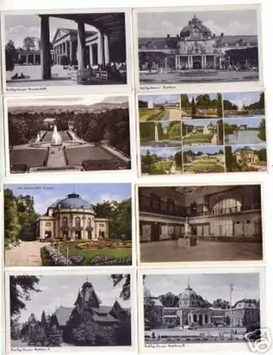 13768/8 Ak Bad Oeynhausen Kuranlagen um 1930