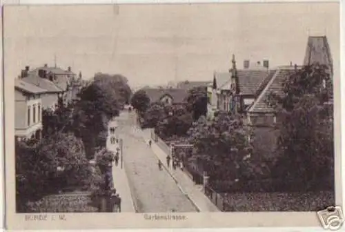 15489 Ak Bünde in Westfalen Gartenstraße 1915