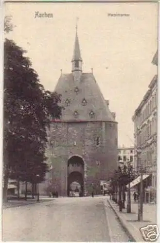 15256 Ak Aachen Marschiertor 1914